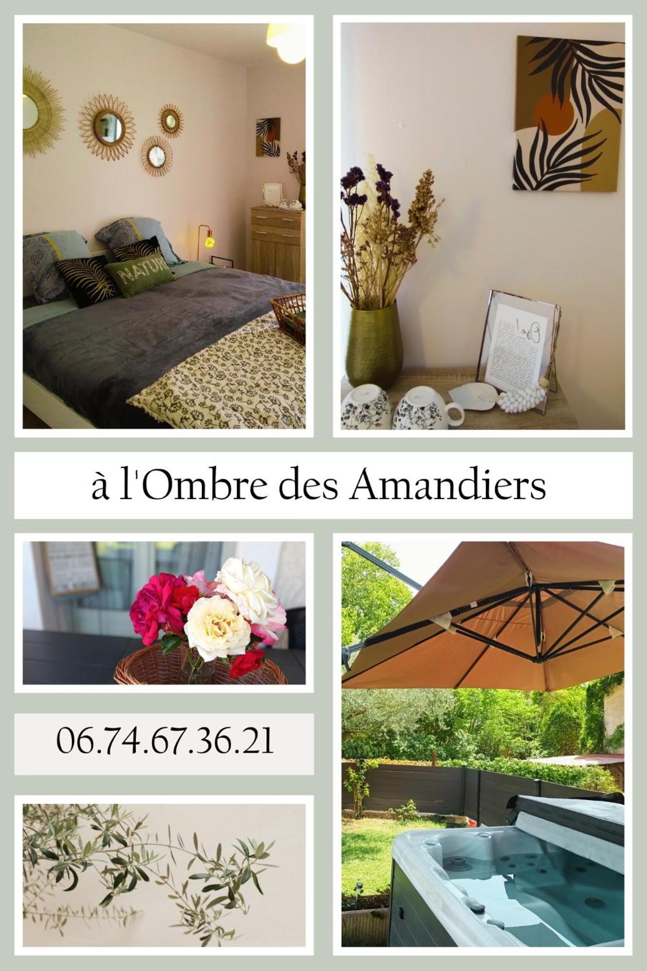 Chambres D'Hotes & Jacuzzi - A L'Ombre Des Amandiers แซ็ง-มาร์แต็ง-ดิอาร์เดช ภายนอก รูปภาพ
